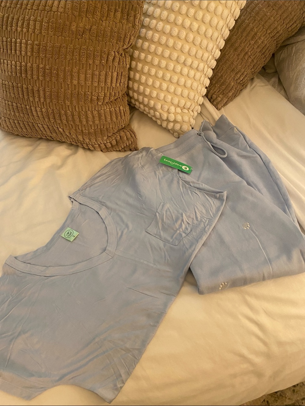 HoneyDew Light Blue Lounge Pajama Set